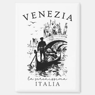 Venezia La Serenissima – Venedig Reiseandenken Magnet