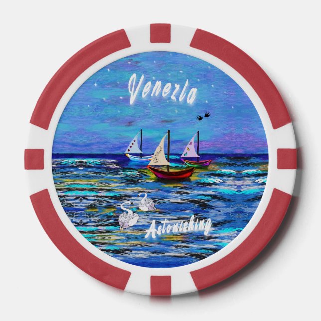 Venezia Pokerchips (Vorderseite)