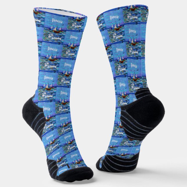 Venezia Socken (Gewinkelt)