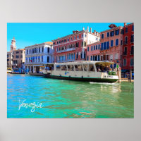 Venezia Venice Grand Canal Water Bus