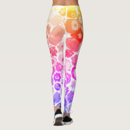 VENEZIANISCH FLORA GLASS CAPRI LEGGINGS