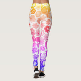 VENEZIANISCH FLORA GLASS CAPRI LEGGINGS