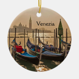 Venezianisch Gondolas Venedig Keramik Ornament