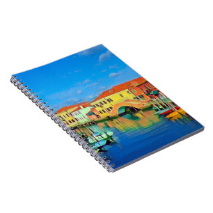 Venezianisch Lagoon - MURANO - Panorama Notizblock