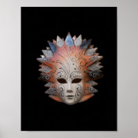 Venezianisch Mask Poster