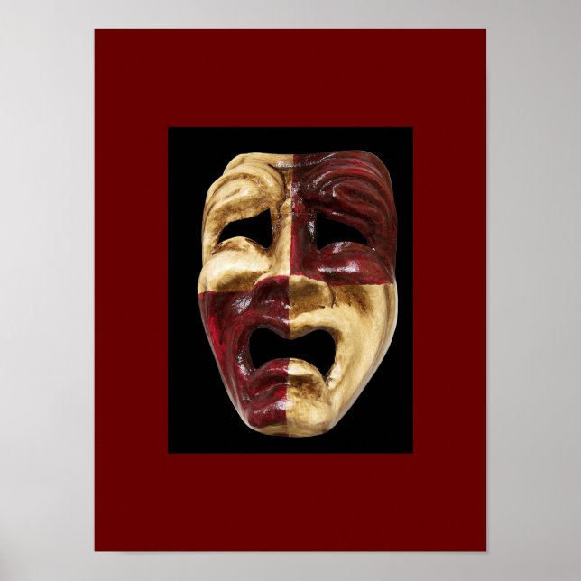 Venezianisch Mask Poster (Vorne)