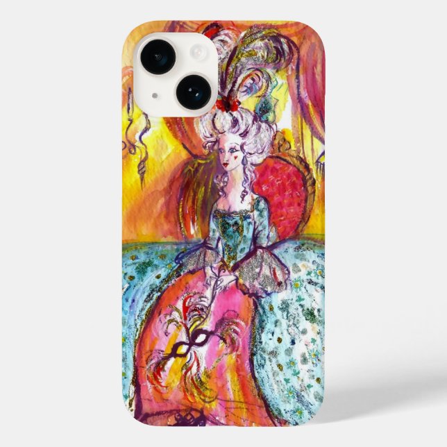 VENEZIANISCH MASQUERADE / KOLOMBINA Case-Mate iPhone HÜLLE (Rückseite)