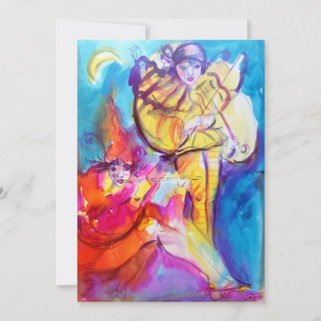 VENEZIANISCH MASQUERADE / MUSIKNOKURN ANKÜNDIGUNG (Vorderseite)