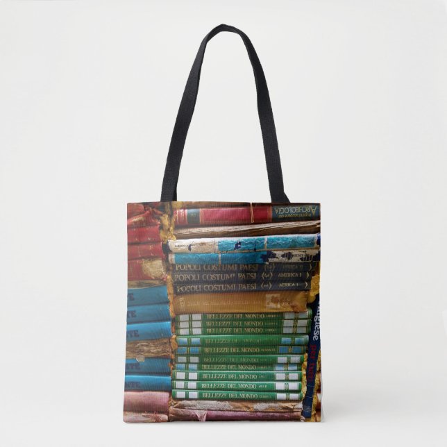 Venezianische Bücher Tasche von Libreria Acqua Alt (Vorderseite)
