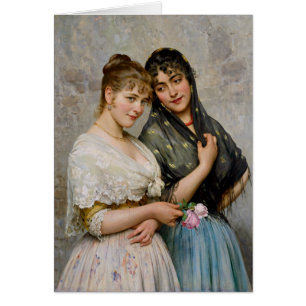 Venezianische Frauen CC0438 Eugene von Blaas zwei