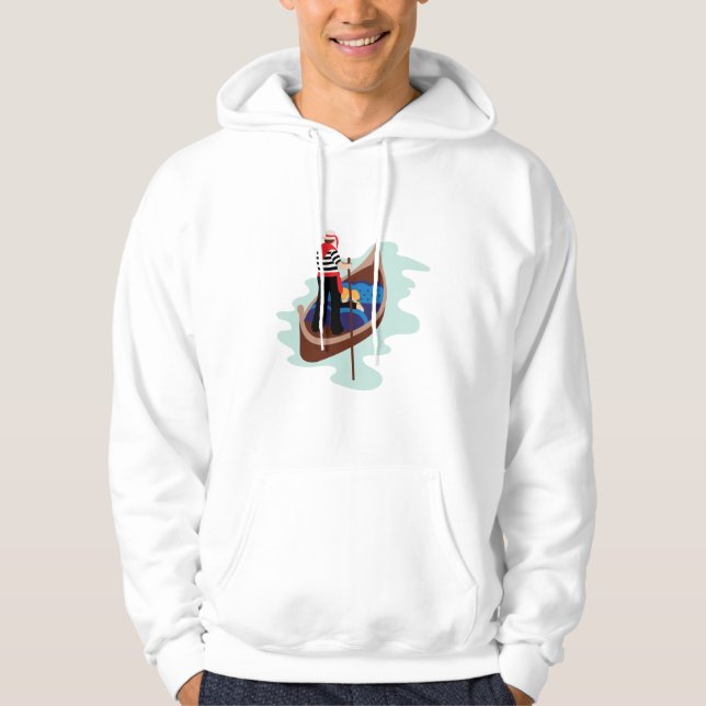 Venezianische Gondel Hoodie (Vorderseite)