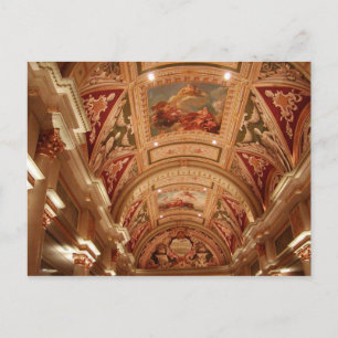 Venezianische Lobby von Las Vegas Foto Postkarten