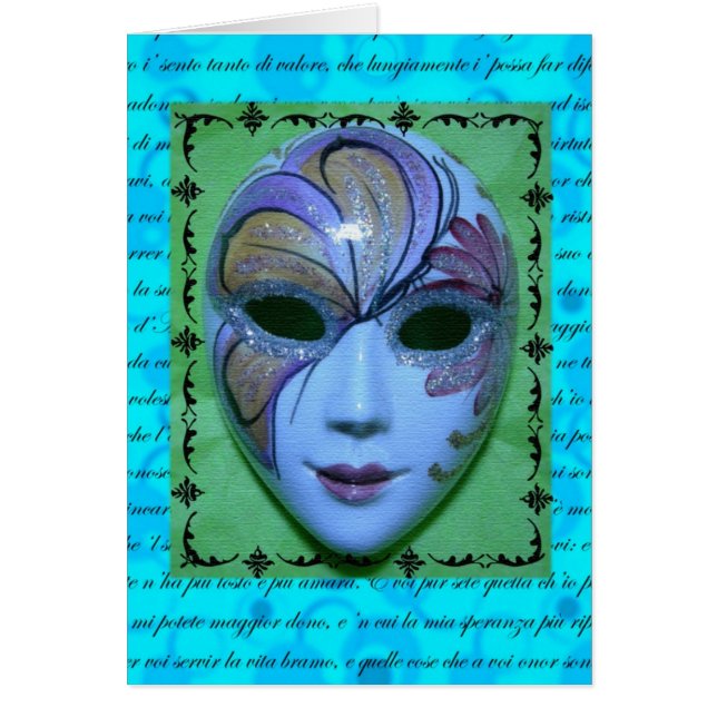 Venezianische Maske 2 (Vorne)
