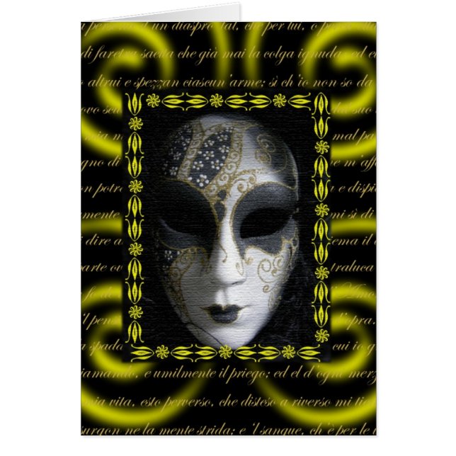 Venezianische Maske 3 (Vorne)