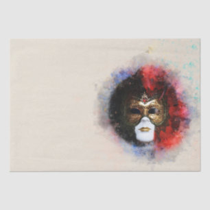 venezianische Maske. Italien Seidenpapier