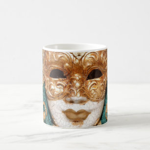 Venezianische Maske Kaffeetasse