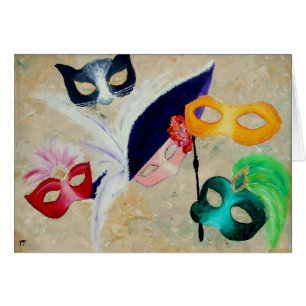Venezianische Masken