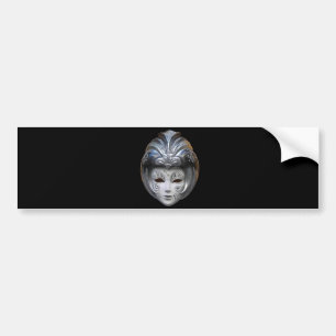 Venezianische Masken Autoaufkleber
