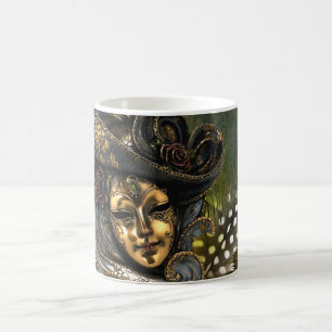 Venezianische Masken-Fantasie Kaffeetasse