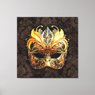 Venezianische Masquerade Leinwanddruck