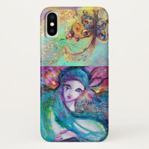 VENEZIANISCHE MASQUERADE/MASKE IN BLAU Case-Mate iPhone HÜLLE