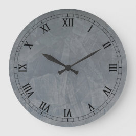 Venezianische Plaster-Imitate ablegen Wallclock Große Wanduhr
