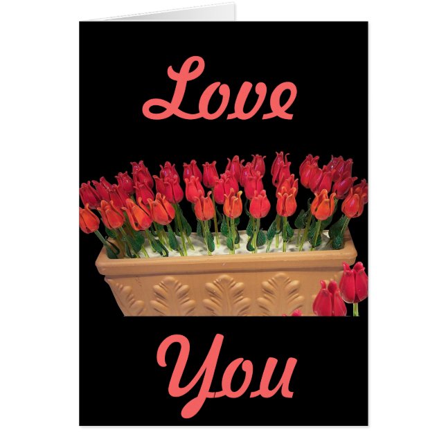 Venezianische Rose aus Murano-Glas (Vorne)