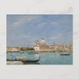 Venezianische Ruhe: Der Canal Grande Postkarte