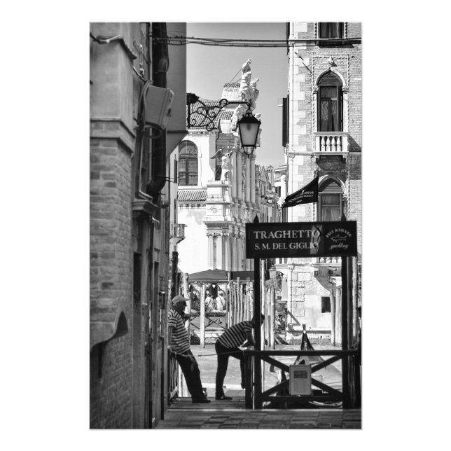 Venezianische Szenen - Foto drucken (Vorne)