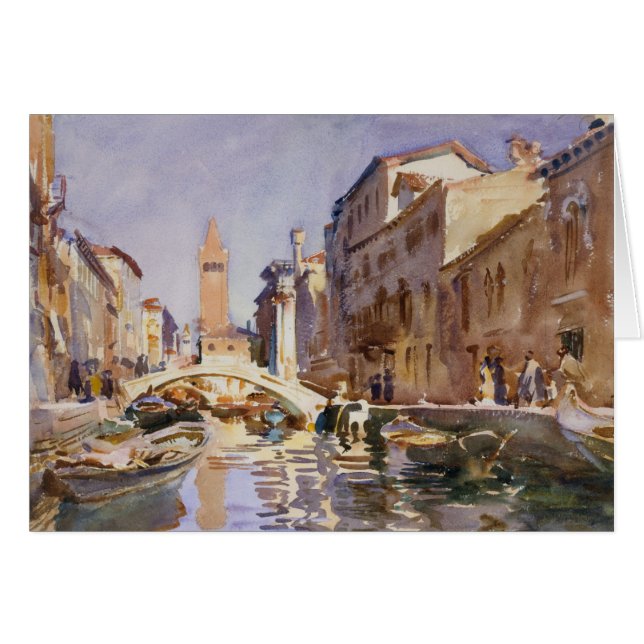 Venezianischer Kanal (Vorderseite (Horizontal))
