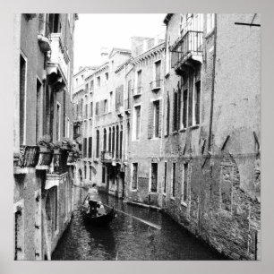 Venezianischer Kanal Poster