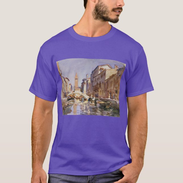 Venezianischer Kanal T-Shirt (Vorderseite)
