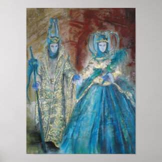 Venezianischer Karneval Poster