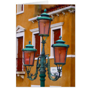 venezianischer Leuchtenstopp