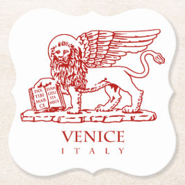 Venezianischer Löwe Untersetzer