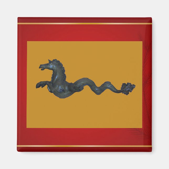 Venezianisches Murano Glass Hornet Magnet (Vorne)