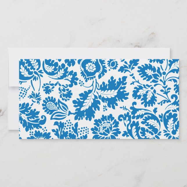 Venezianisches Muster (von William Morris) Karte (Vorderseite)