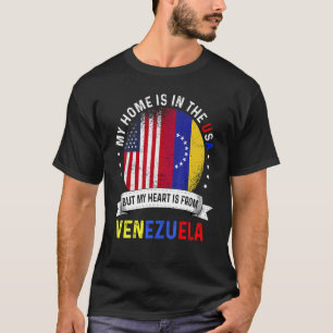 venezolanisch-amerikanischer Patriot Herz ist aus T-Shirt