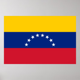 venezolanische Flagge Poster