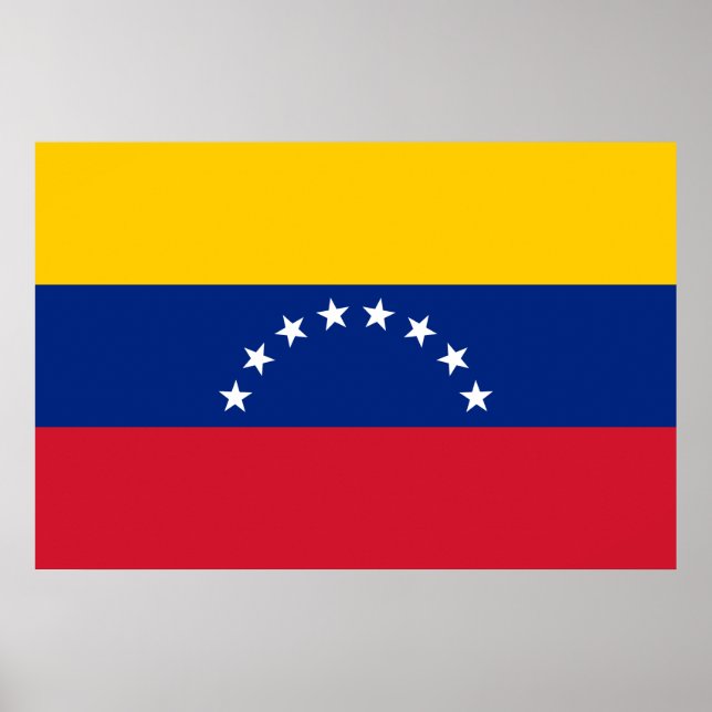 venezolanische Flagge Poster (Vorne)