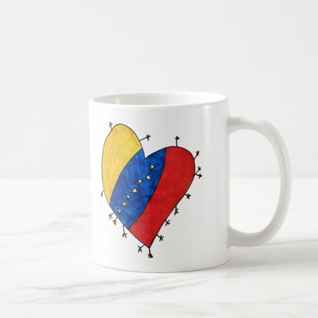 Venezolanische Nostalgie-Tasse Kaffeetasse (Rechts)