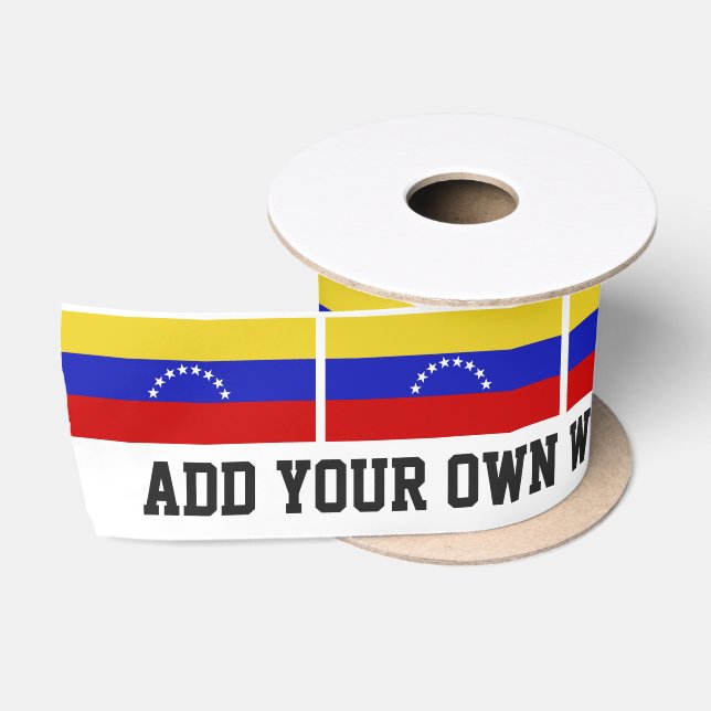 Venezuala Flagge Satinband (Spule)