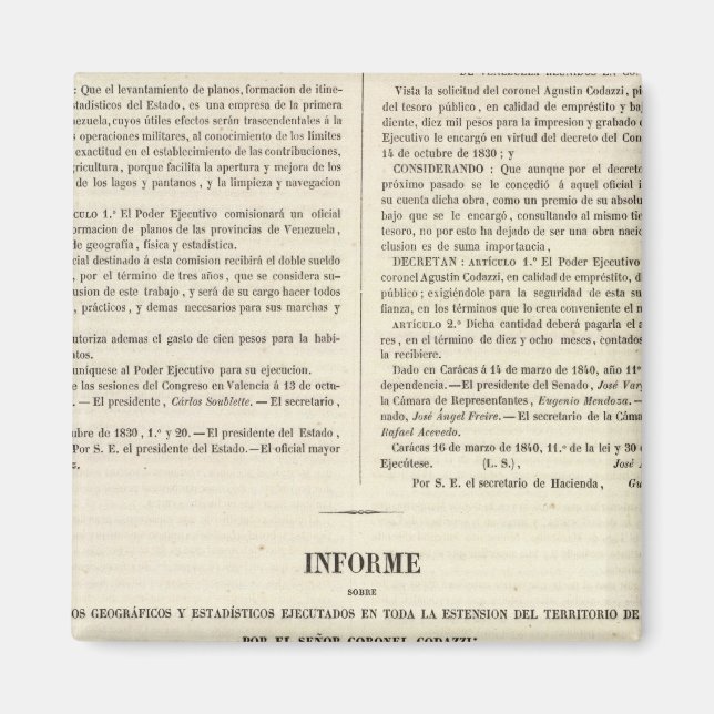 Venezuela 2 magnet (Vorne)