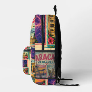Venezuela Briefmarke Maracaibo Estado Zulia Tropis Bedruckter Rucksack