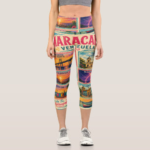 Venezuela Briefmarke Maracaibo Estado Zulia Tropis Capri Leggings
