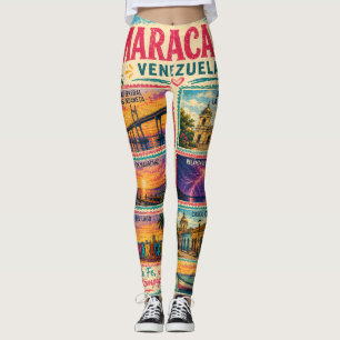 Venezuela Briefmarke Maracaibo Estado Zulia Tropis Leggings