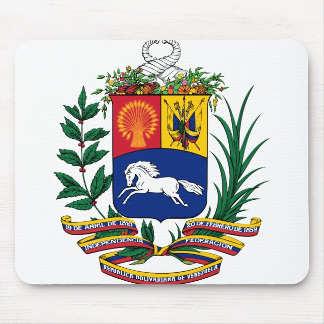 Venezuela-Emblem Mousepad (Vorne)