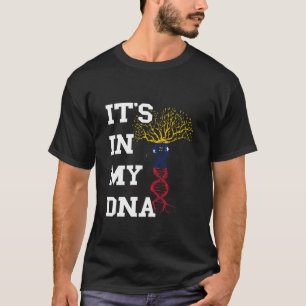 Venezuela Es ist in meiner DNA Baum Molekül Venezo T-Shirt
