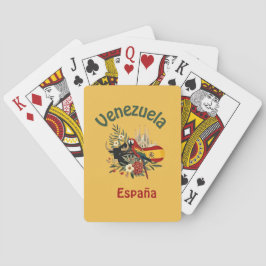 Venezuela + España – fusión de raíces y orgullo  Spielkarten