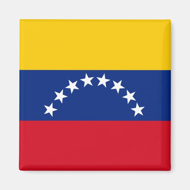 Venezuela fahndet patriotische Venezolaner Magnet (Vorne)